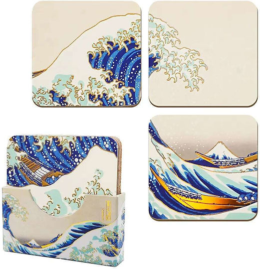 Σουβέρ από Φελλό 12.7x10.7cm 4τμχ