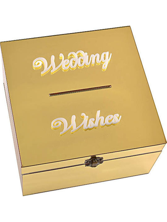 Plexiglass Wish Book Box Gold Tone Pwb/928006 Kaliso Kls-pwb-928006-gold