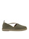 Women's Suede Espadrilles Green