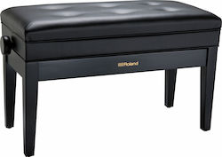 Rpb-d400bk Duet Piano Bench Storage Compartment Satin Black Rpb-d400bk