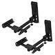 Wall Mounted PA Speaker Stand Height 21-21cm in Black Color