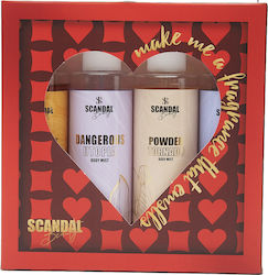 Scandal Beauty Promo Valentine Mists Body Mist Coconut Waterfall 200ml & Body Mist Powder Tornado 200ml & Body Mist Dangerous Utopia 200ml & Body Mist Sweet Heaven 200ml
