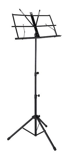 Boston Ms 40 Music Stand Height 46-130cm Black Carrying Bag