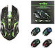 1768 Mouse Wireless RGB De Gaming 3200 DPI Multicolor