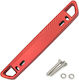 Car Modification License Plate Frame Holder Carbon Fiber Pattern Red
