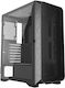 Gembird M200 Gaming Midi Tower Computer Case with Side Window Black