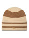 Beanie Unisex Beanie Knitted in Beige color
