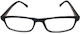 Ochelari de citit Ar029 +4.00 Dioptrii Filtru Computer Negru