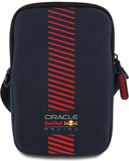 Red Bull Pu Leather Powerbar Bag Size M Navy