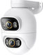 Imilab EC6 Dual Pro IP Dual Κάμερα Παρακολούθησης Wi-Fi 5+5MP Αδιάβροχη με Αμφίδρομη Επικοινωνία Κατάλληλη για Πρίζες Τύπου Αγγλίας