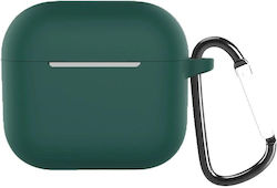 Yesplus YS-1804 Θήκη Σιλικόνης Σκούρο Πράσινο για Apple AirPods 3