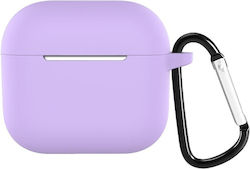 Yesplus YS-1804 Θήκη Σιλικόνης σε Μωβ χρώμα για Apple AirPods 3