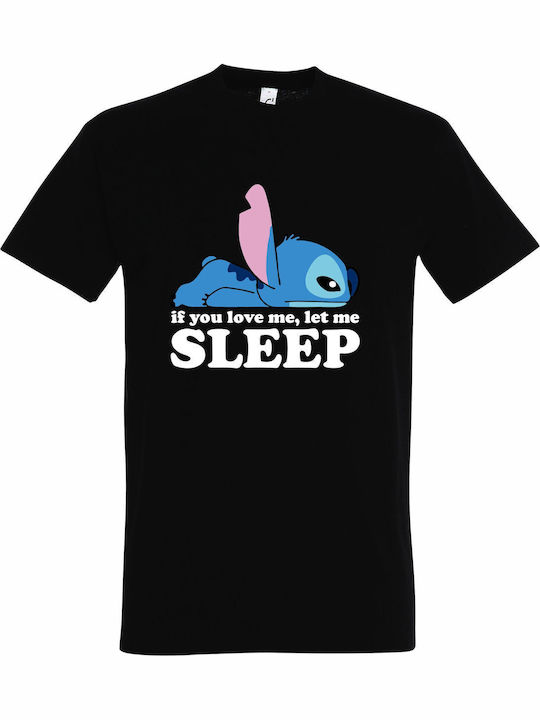 T-shirt Unisex " Stitch If You Love Me Let Me S...