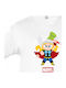 Kids Top Short-sleeved White