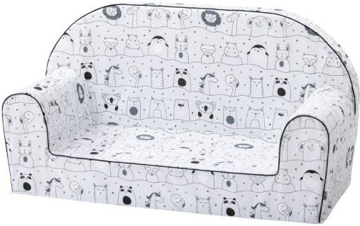Canapea 82x43x36 cm Albă