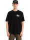 T-shirt Μαύρο