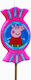 Lumanare De Paste Peppa Pig Rotundă
