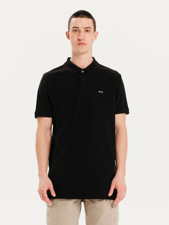 Emerson Polo T-shirt Μαύρο