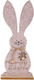 Iliadis Osterkaninchen Filz Rosa 30x12x5cm