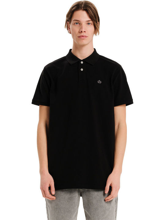 Emerson Polo T-Shirt Schwarz