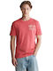 T-shirt Κοραλί