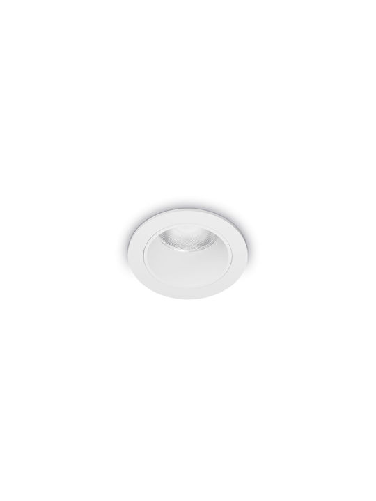 Ideal Lux Quark Fi Металик Вграден Спот с Патрон Вграден LED 4.9x4.9см. 1бр