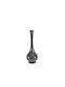 Metallic Gray Vase D:15φ 41υ Cm