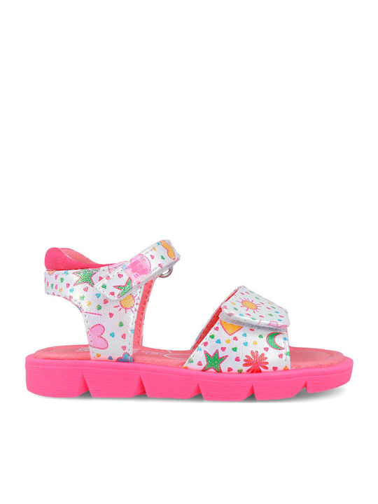 Agatha Ruiz De La Prada Παιδικά Πέδιλα Λευκά Agatha Ruiz De La Prada Παιδικά Πέδιλα Λευκά