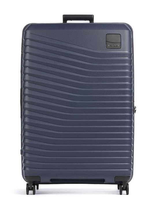 Samsonite Spinner Mare Valiză De Călătorie Tough Albastră Cu 4 Roți Înălțime 81 Cm