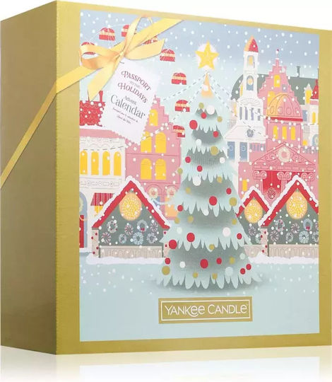 Yankee Candle Weihnachtskollektion Adventskalender Buch