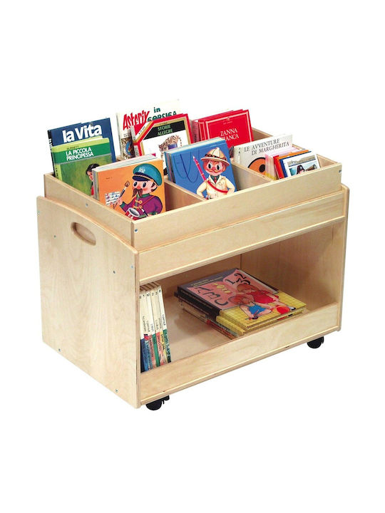 Kinder Nachttisch Hölzernes Beige 78x50x57cm