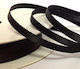 Satin Black Ribbon 6mmx3.5m