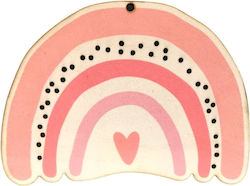 Wooden Hanging Element Rainbow 8.5x6cm 2pcs
