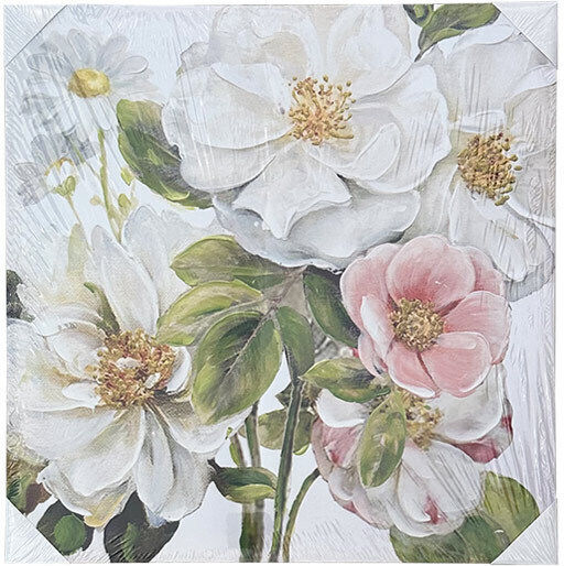 Tablou Imprimat Decor Fiore Pânză 50x50cm Design 4 Flori