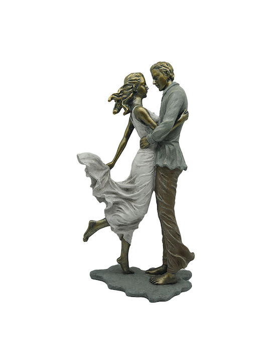 Inart Decorative Statuette Polyresin Pair 18x11x35cm 1pcs