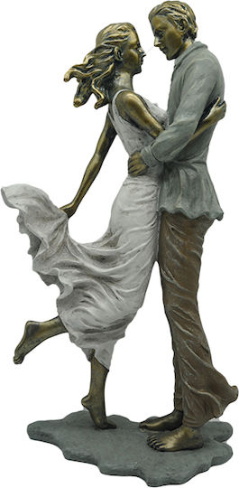 Inart Decorativ Statuetă din Polirășină Cuplu 18x11x35cm 1buc
