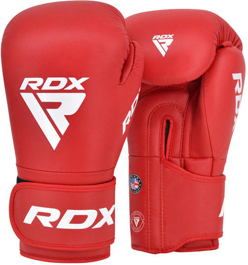 RDX Boxing Gloves made of Synthetic Leather for Match Red