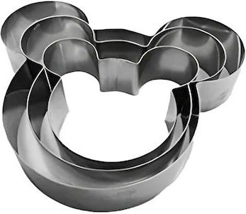 Set 3 Mickey Mouse Cake Molds