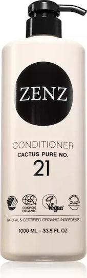 Deeply Moisturizing Conditioner Suitable Allergy Sufferers Zenz Organic Cactus Pure No 21 Volume Ml 1000