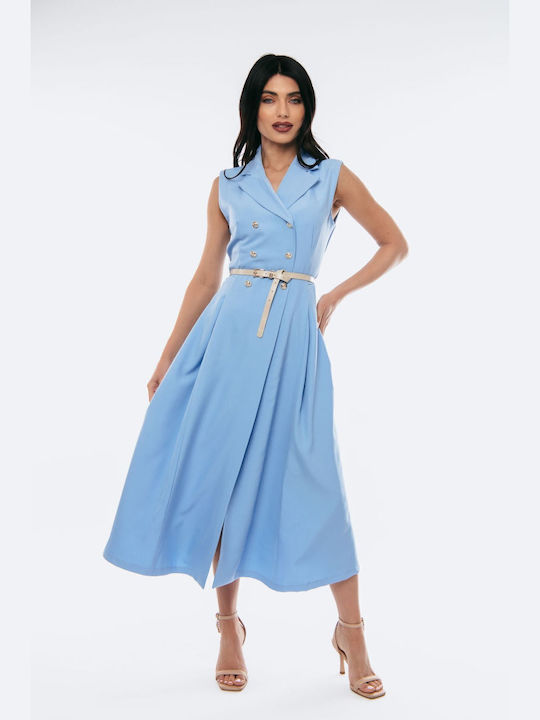 Ecstasy Dress Evening Light Blue