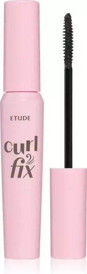 Waterproof Volumizing Curling Mascara Etude Curl Fix Shade 03 Gray Brown Capacity G 8