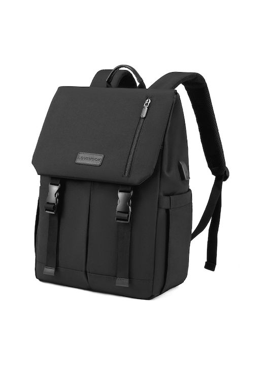 Lovevook Tasche Rucksack für Laptop 15.6" in Schwarz Farbe MB2009