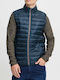 Sleeveless Jacket Puffer Blue