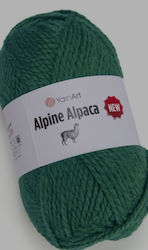 Yarnart Alpine Alpaca 150gr Col 1449 Σμαραγδι 2...