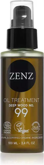 Zenz Organic Deep Wood No 99 Oil Care Face Body Hair 100 Ml