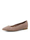 Anatomic Leather Ballerinas Gray