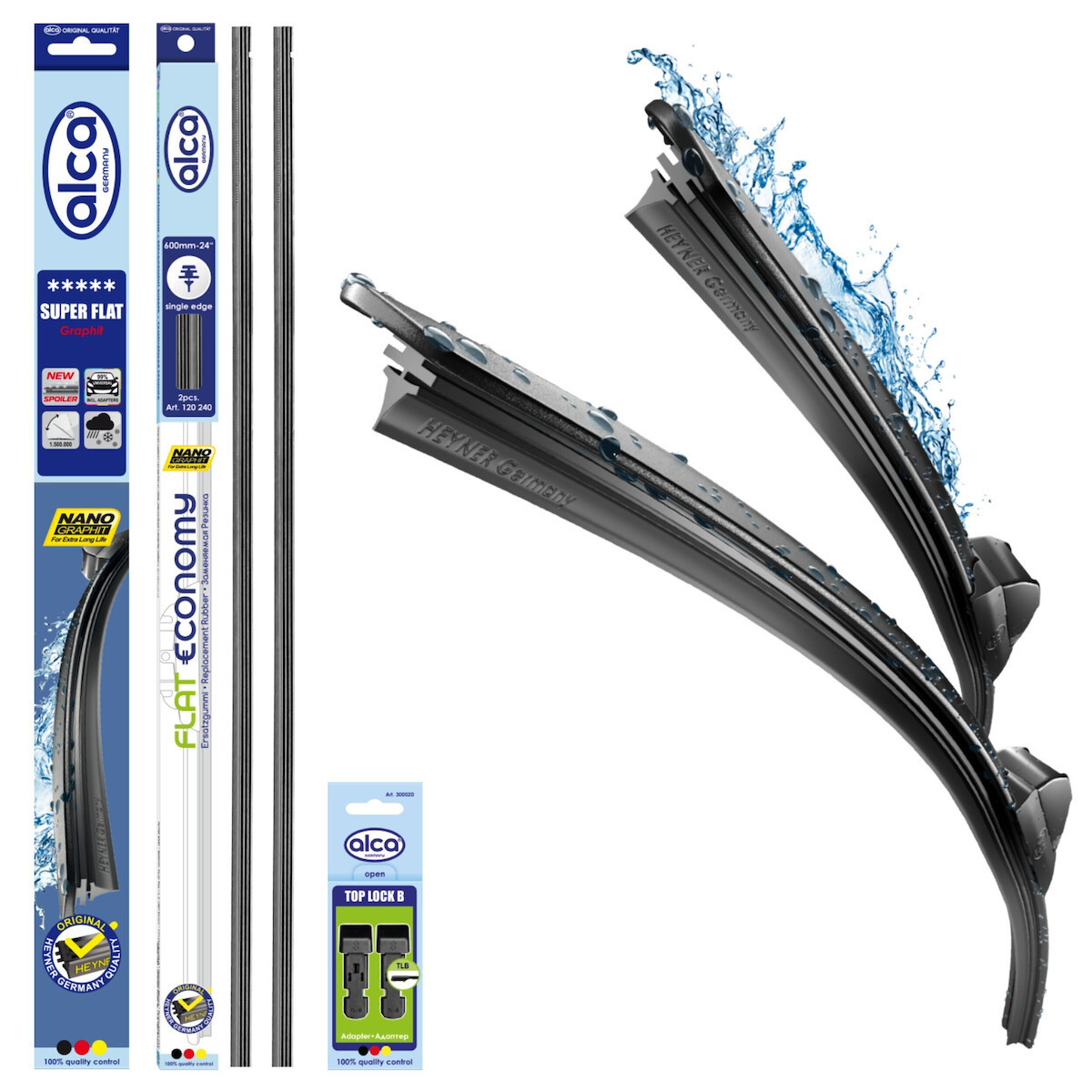 lc Windshield Wiper Including Replcement Rubber Suitble Dci