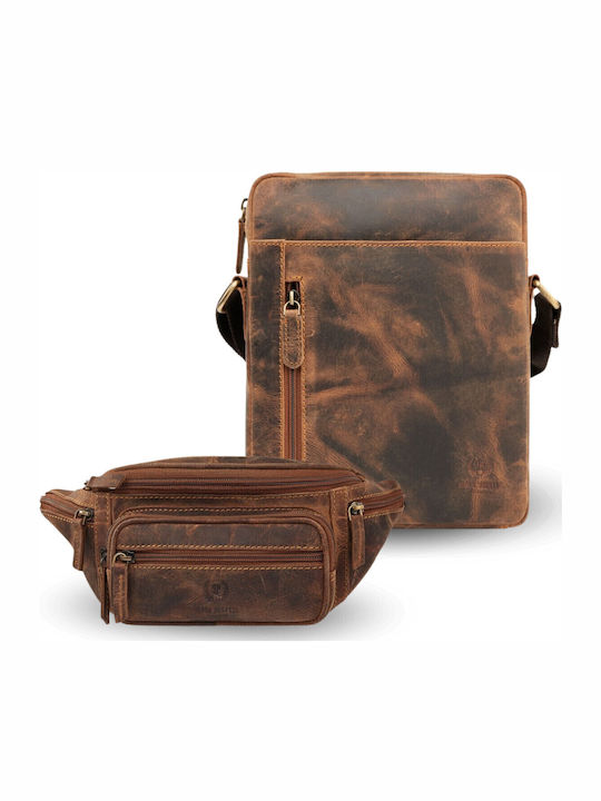 Herren Bum Bag Taille Braun