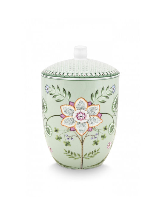 PiP Studio Vase General Use with Lid made of Porcelain 1500ml