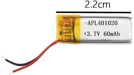 Μπαταρία Li-Po 3.7V 60mAh 1S για Τηλεκατευθυνόμενο